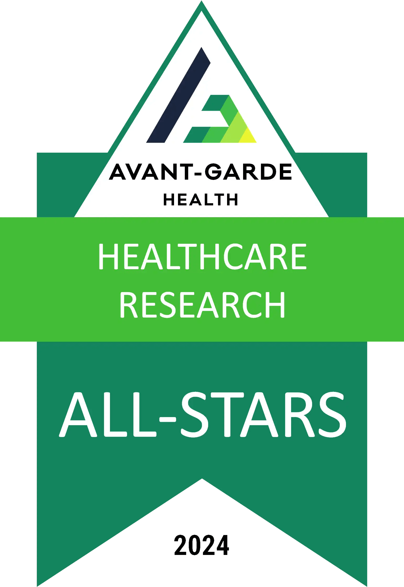 AVANT-GARDE HEALTH HEALTHCARE RESEARCH ALL-STARS 2024